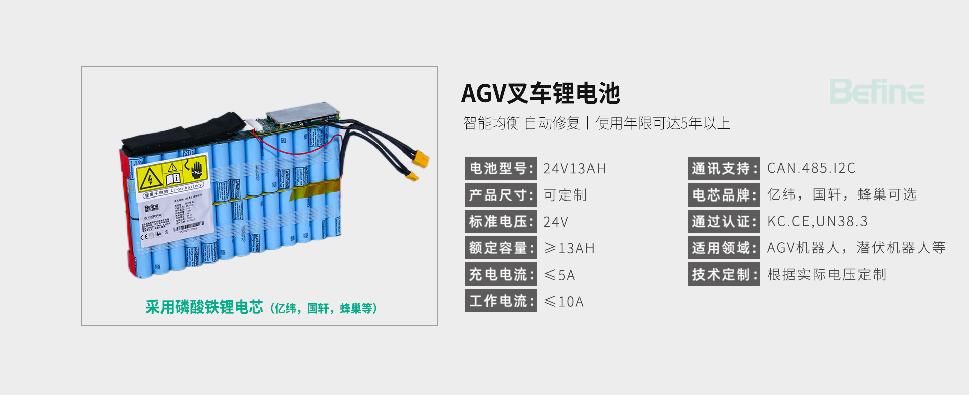 24V13Ah-無人機鋰電池(圖3)